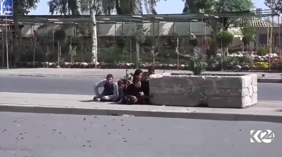 لقطات لكوردستان24 عن هجوم كركوك